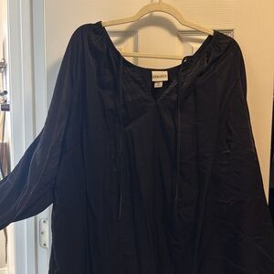 Ava & Viv Black Blouse